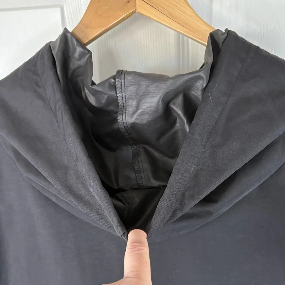 WLF‎ Enduro XL Black Men's Streetwear Skate Windbreaker Minimalist Jacket
